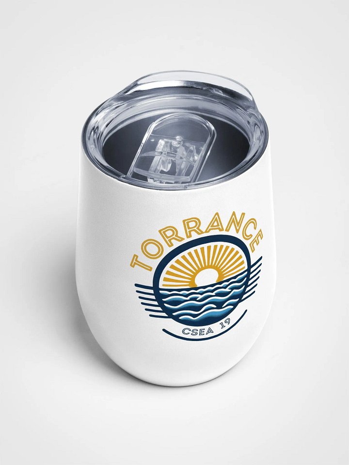 TUSD/CSEA Sun & Waves Wine Tumbler product image (1)