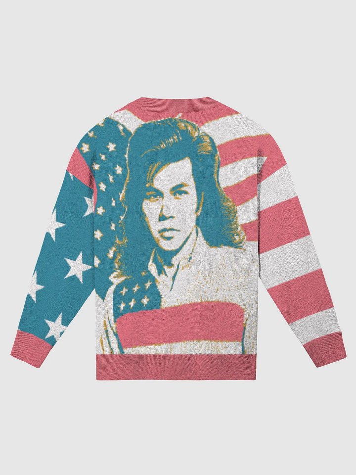Jason Lam Presidential Relaxed Knitted Sweater (Hot Pink) product image (2)