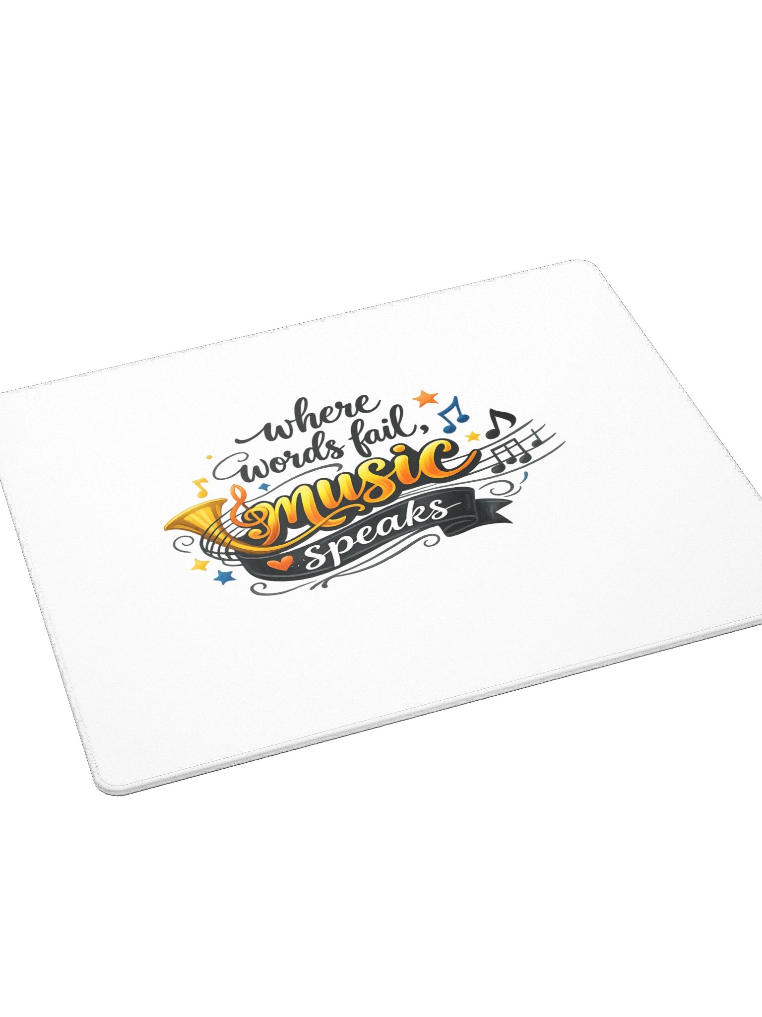 Music Speaks Mousepad product image (3)