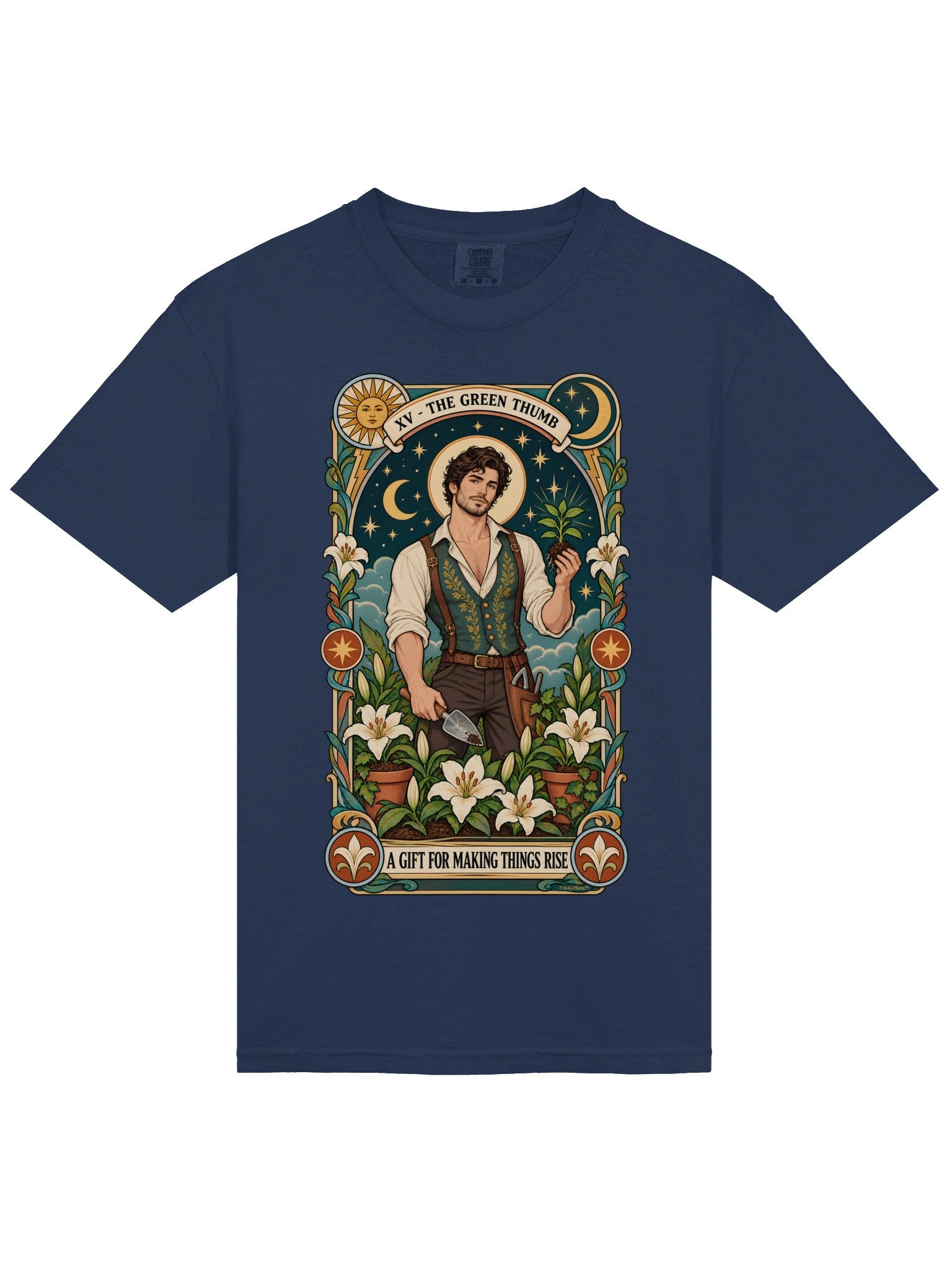 The Green Thumb Botanical Tarot Tee product image (9)