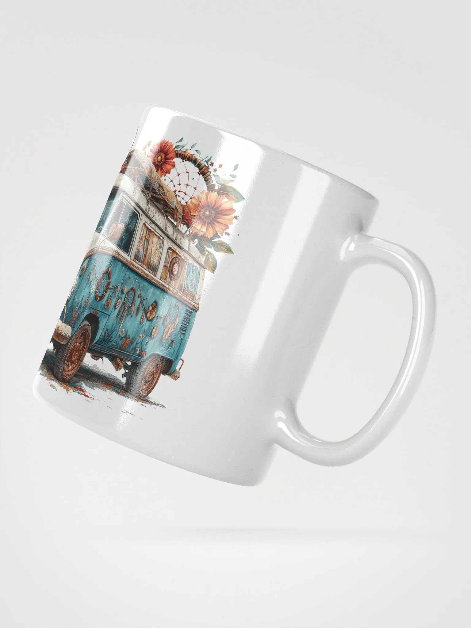 Bohemian Hippie Camping Mug product image (3)
