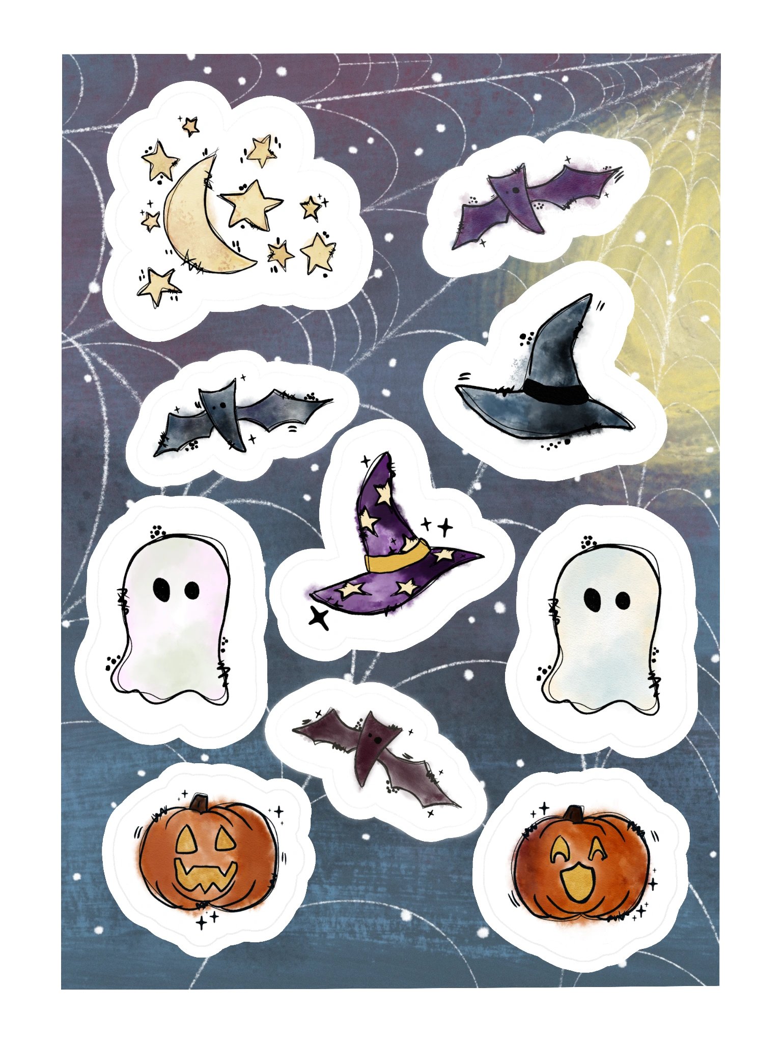 Spooky Halloween Sticker Sheet product image (3)