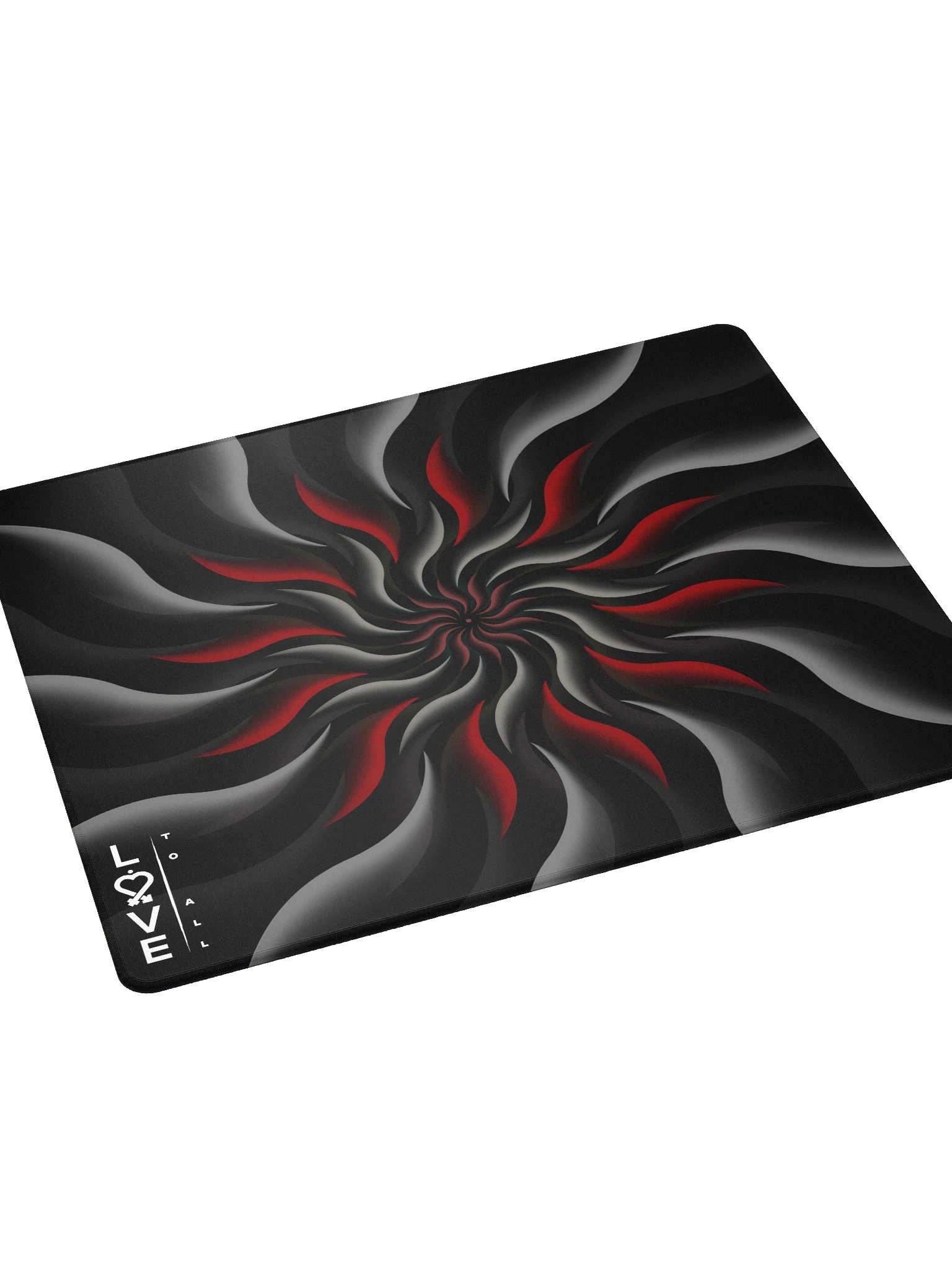 Red Mandala Large Mousepad product image (5)