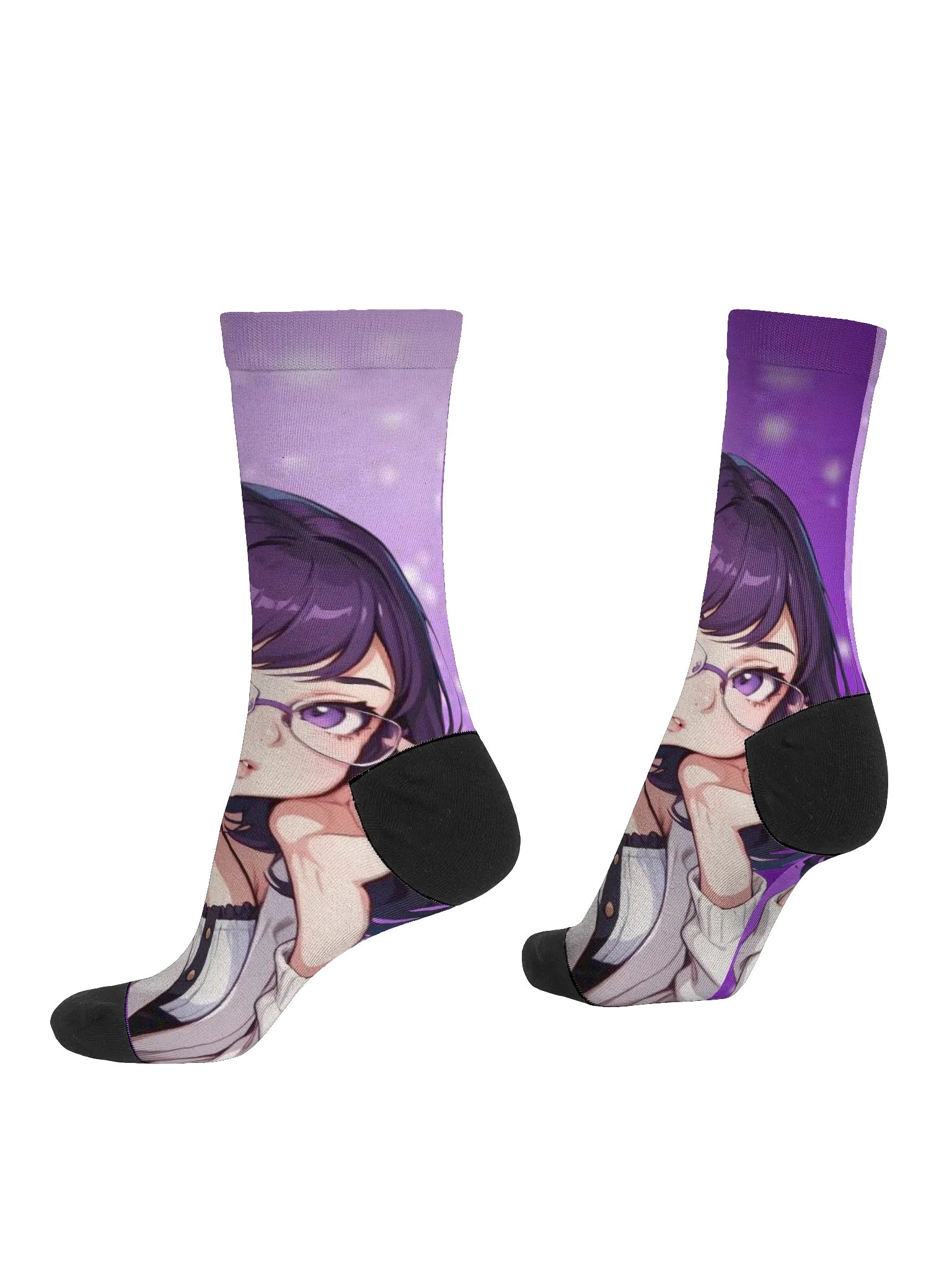 (Purple WAIFU) K Socks product image (4)