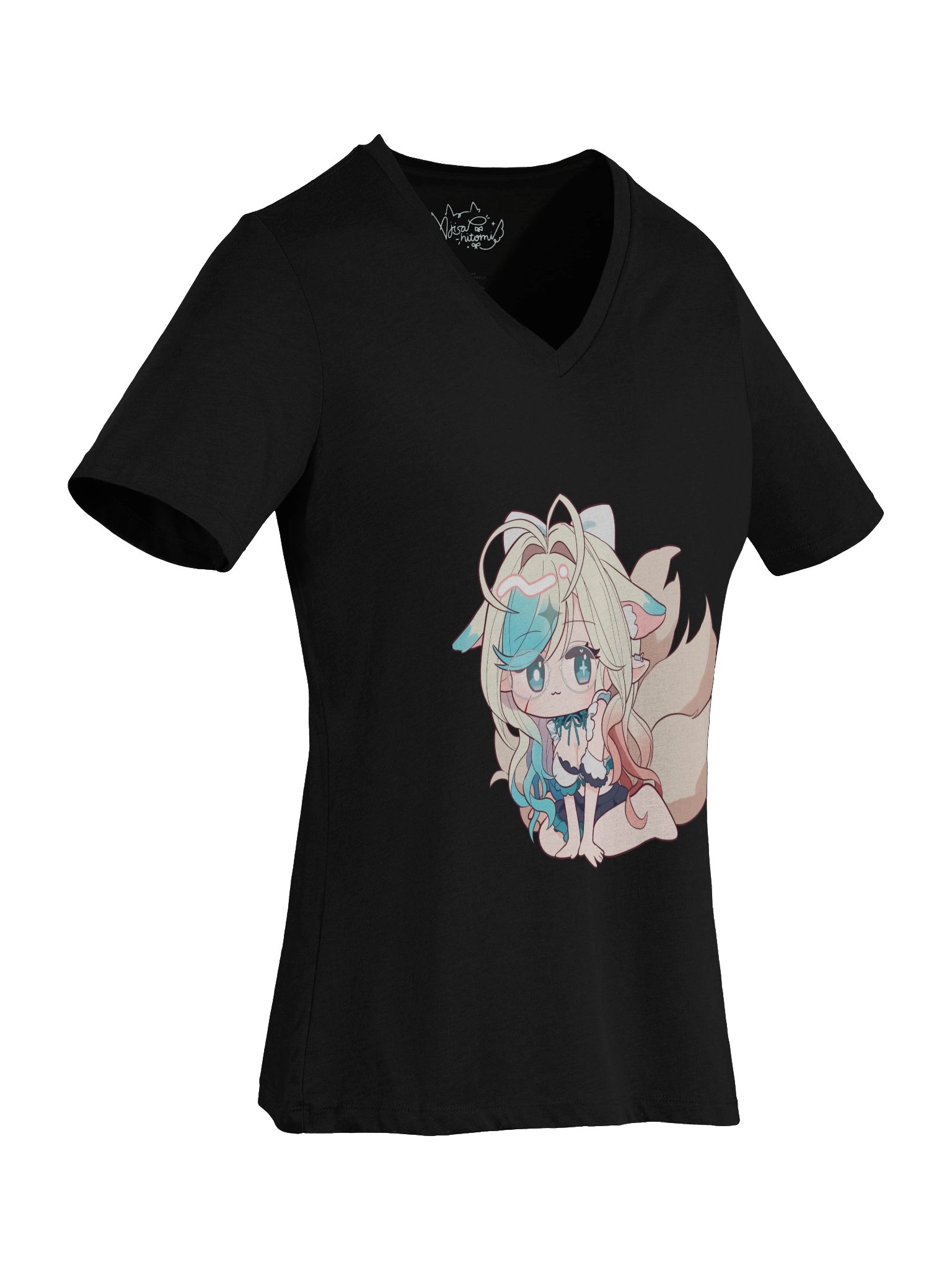 Chibi Aji V-Neck product image (7)