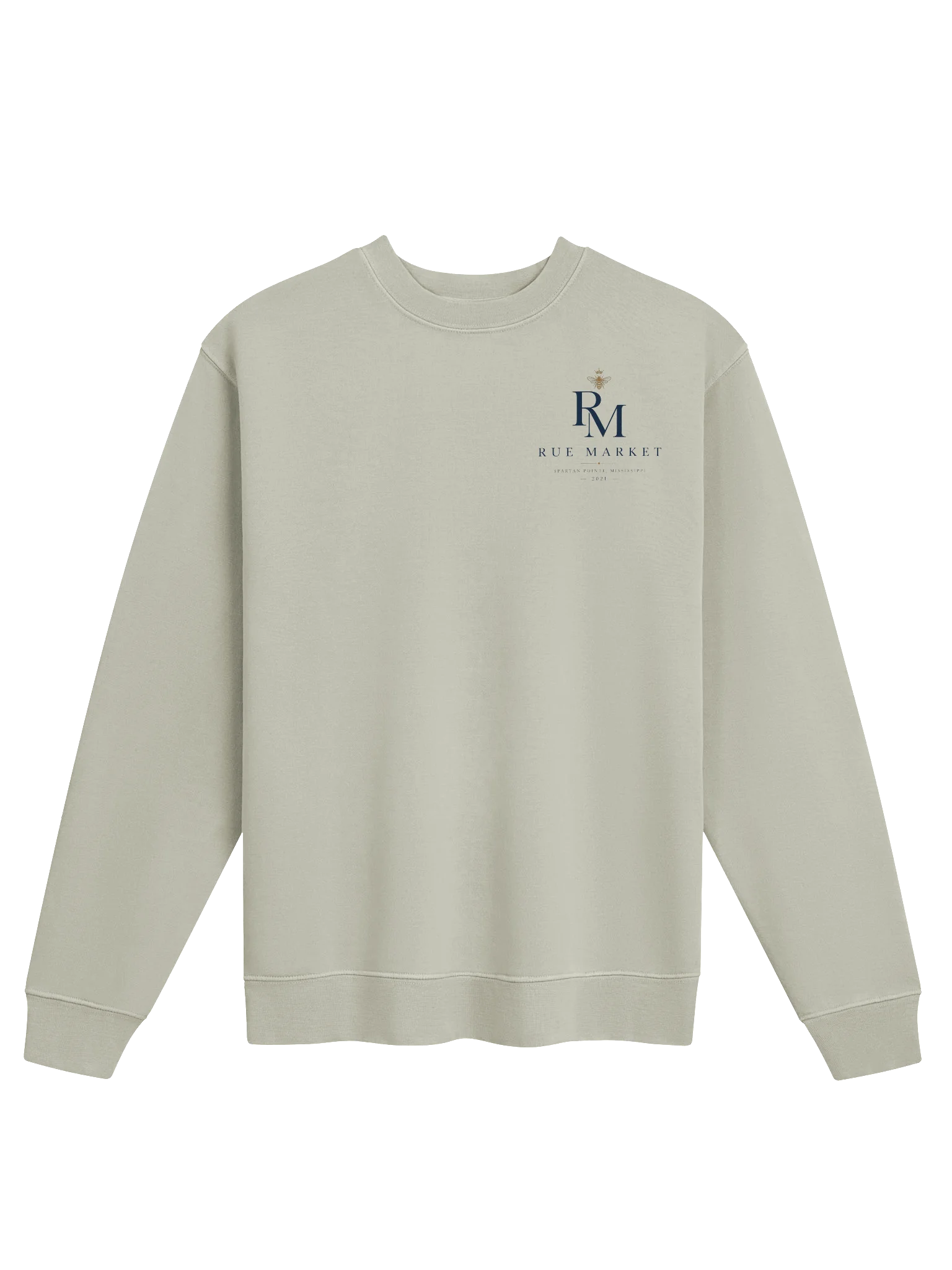 Rue Market Bee Logo Pigment-Dyed Crew product image (7)
