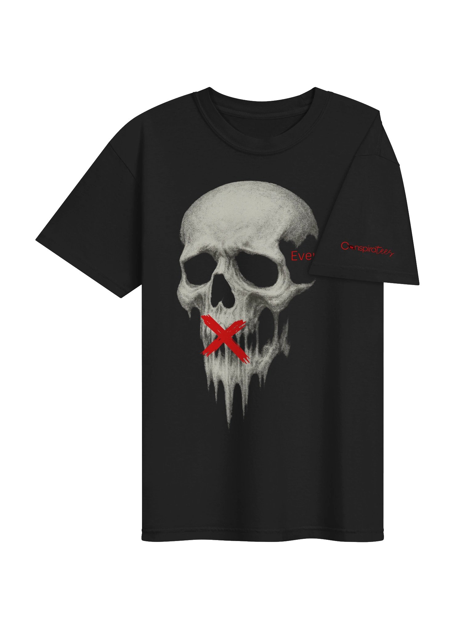 Everything Is Fine Skull Tee product image (2)