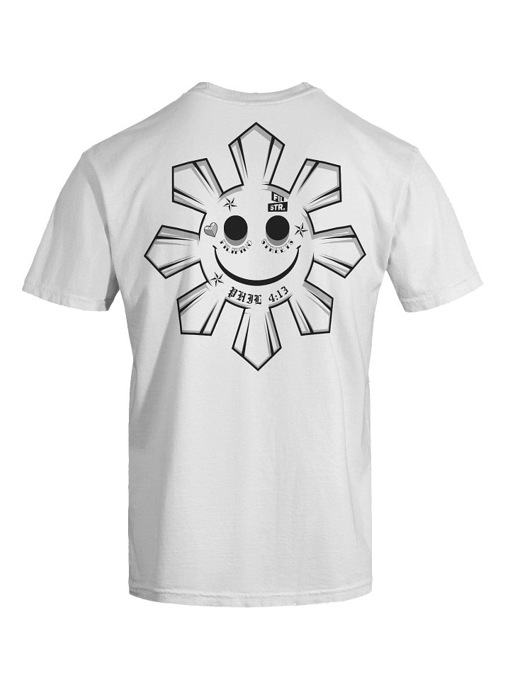 PHILIPPINE SUN MONO WHITE TEE product image (2)