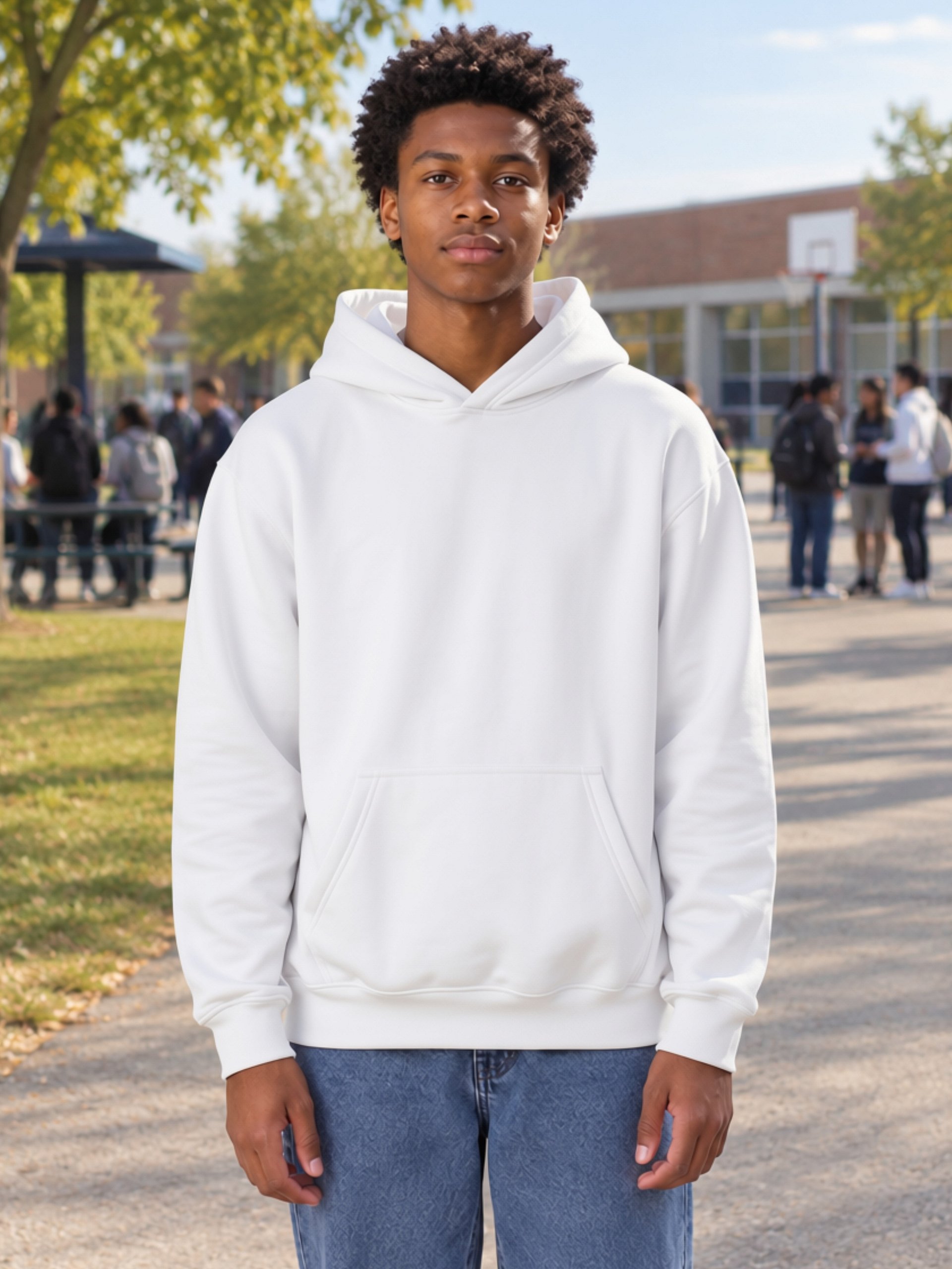 Walk by Faith Not by Sight Boys Bible Verse Hoodie product image (3)