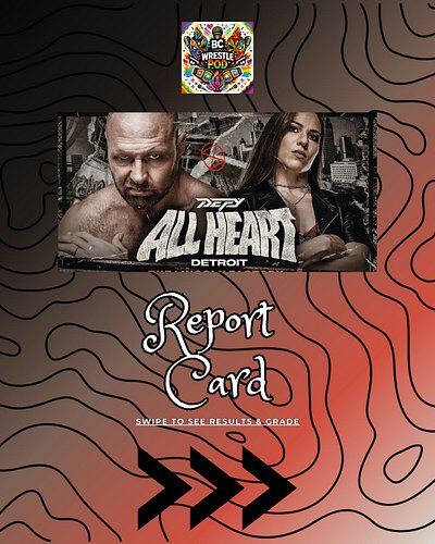 🏆 DEFY ALL HEART | Grade: B 🌲

PNW indie action! Breakdown 👇

🏆 LUCHA INT’L CHAMPIONSHIP ELIMINATOR:
🎉 TREY MIGUEL def. ALAN ...
