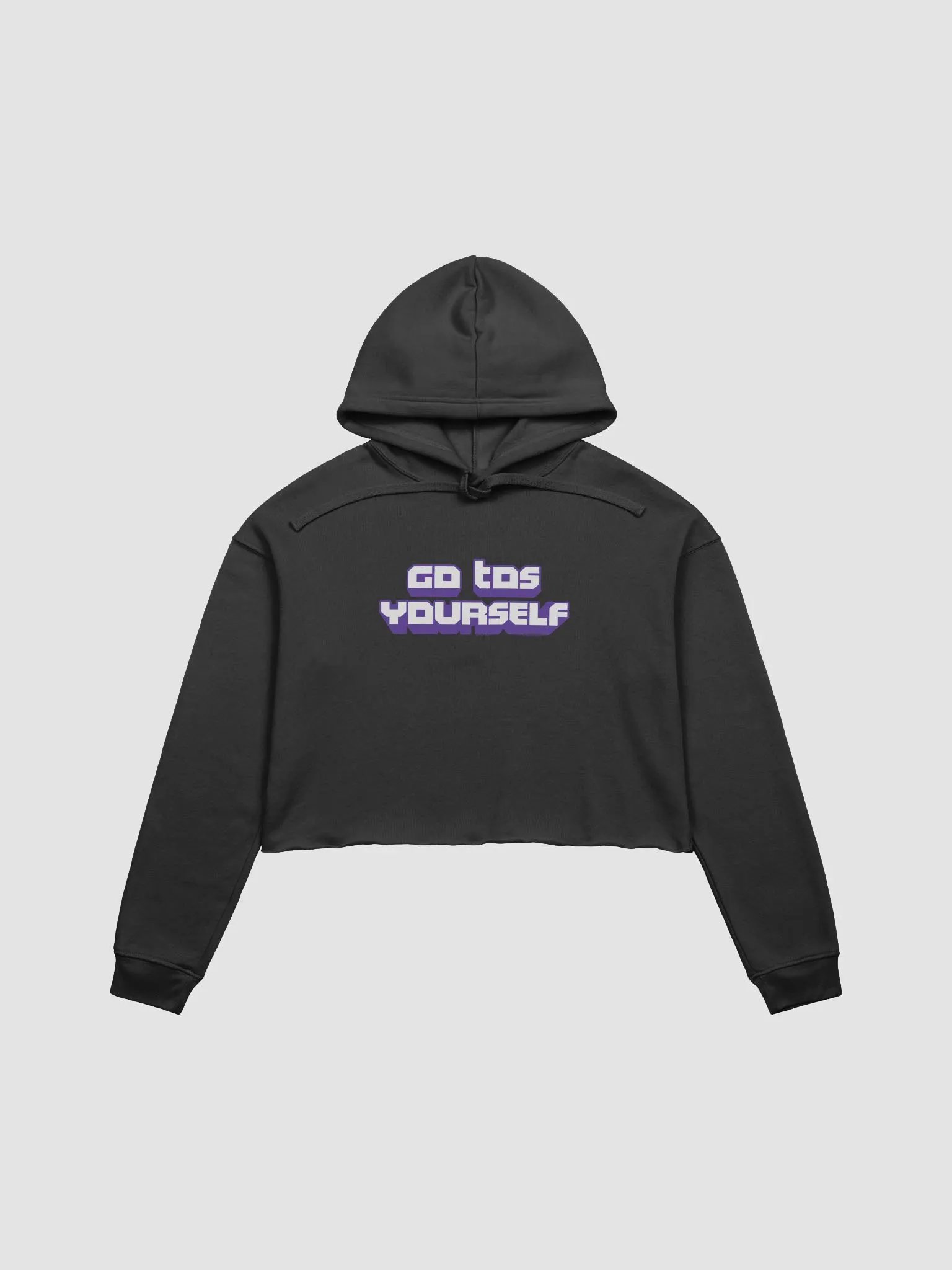 Go TOS Yourself - Crop Hoodie product image (2)