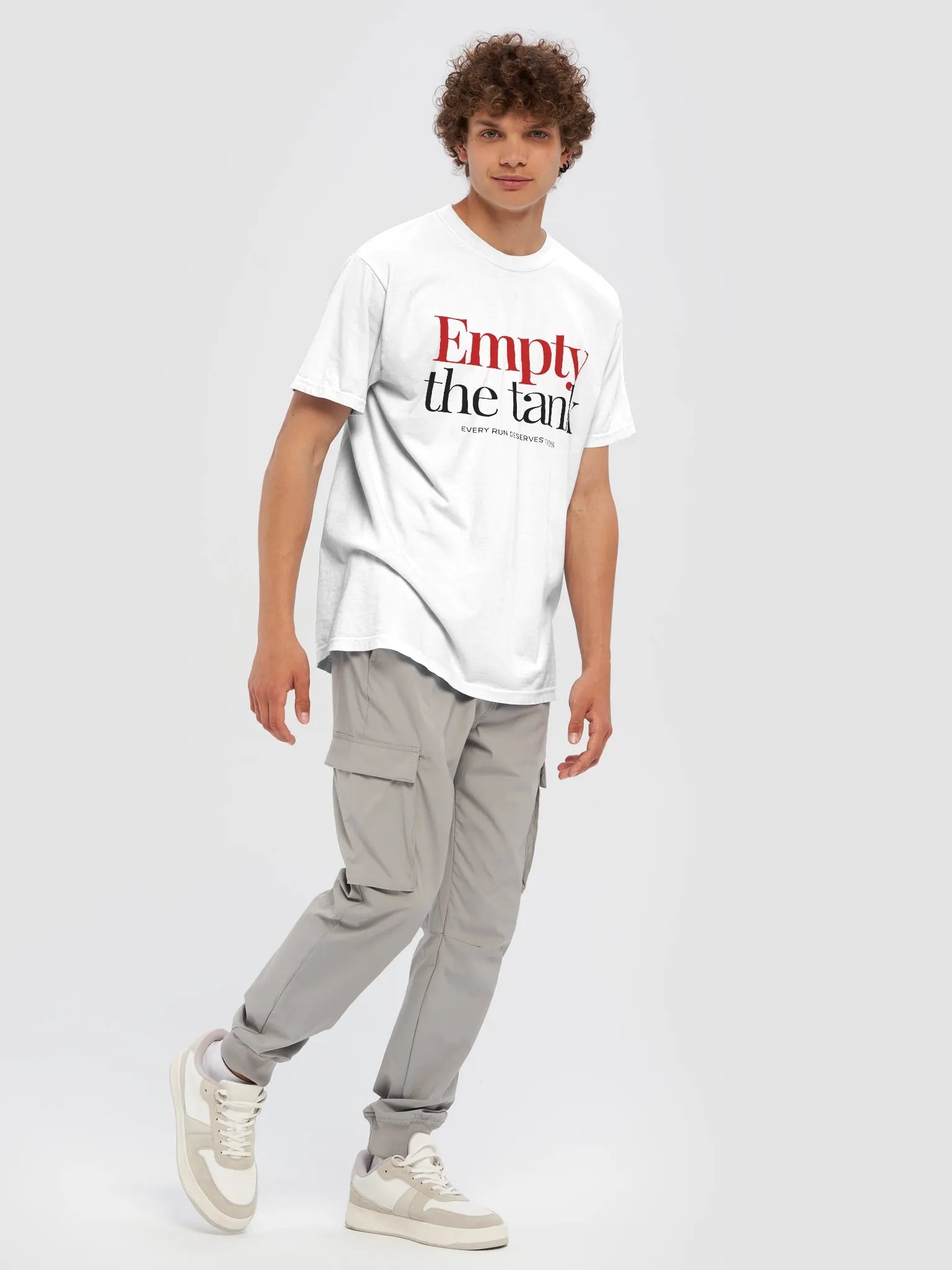 Empty Red Text Comfort Tee product image (14)