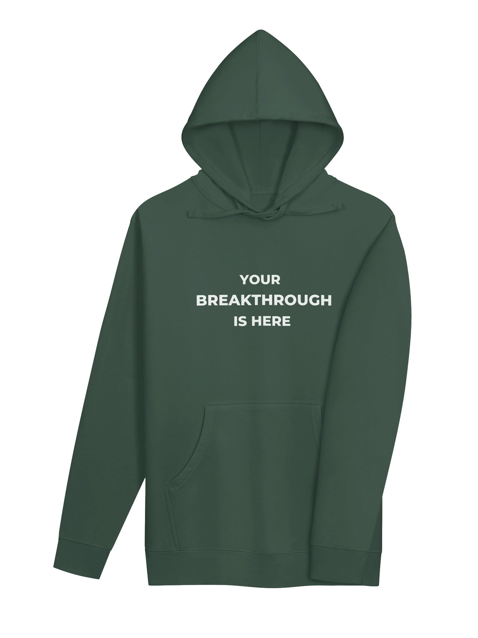 YOUR BREAKTHROUGH IS HERE | Unisex Hoodie product image (4)