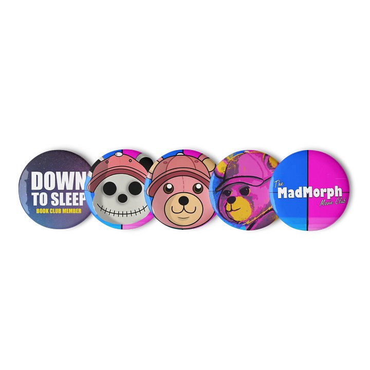 Members Club Badges - MadMorph x Down To Sleep product image (1)