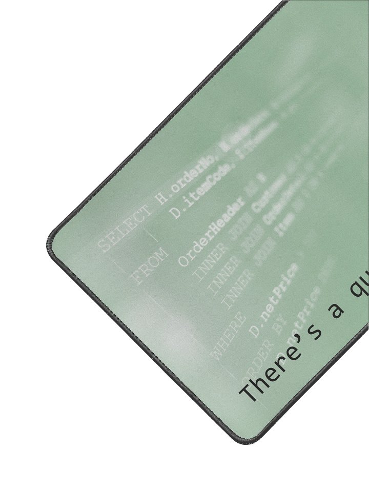SQL Query Master Desk Mat product image (2)