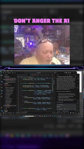 Being Nice to Robot Overlords #ai #coding #robotoverlords #developer #ClipGPT #streamladder

Come see me on twitch; https://t...