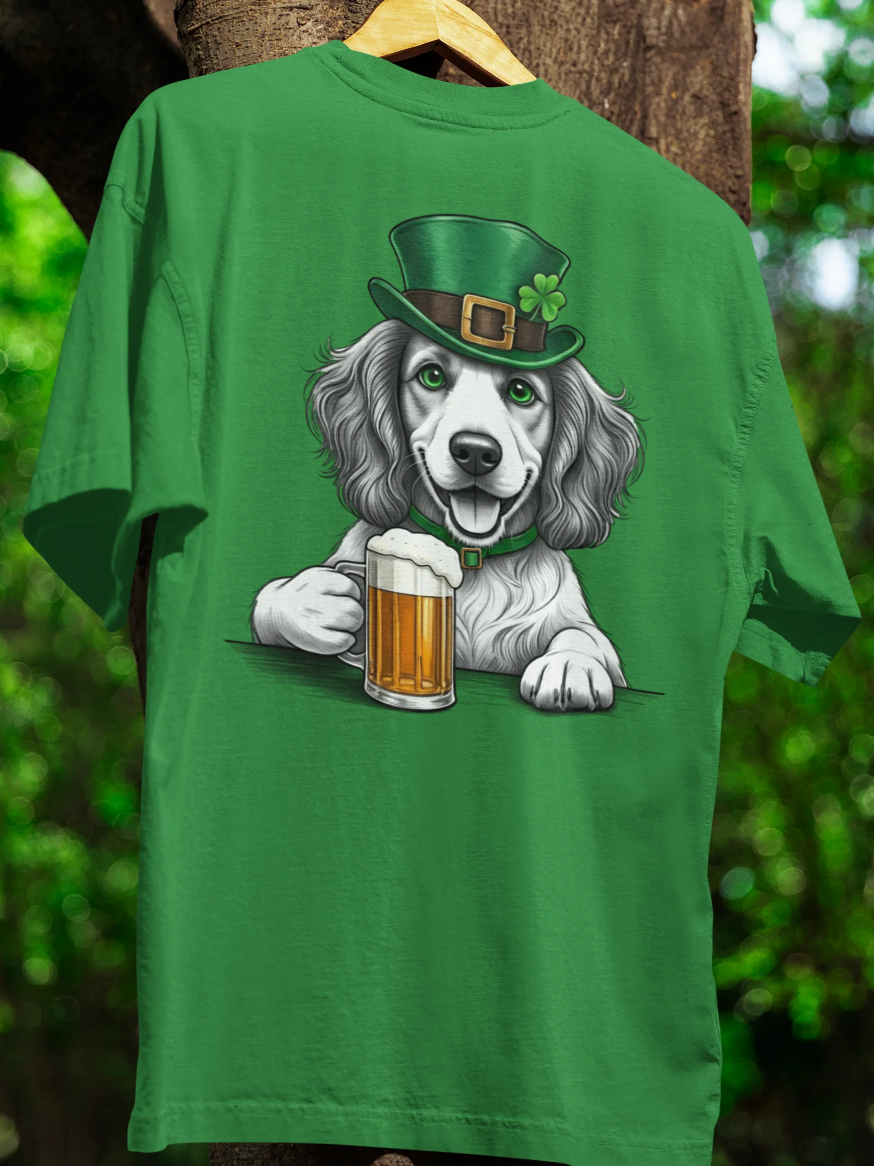 St. Patrick's Day Dog Tee product image (6)