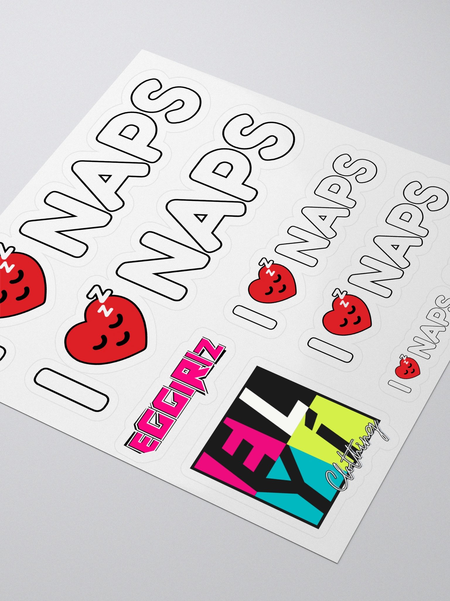I ♥️ Naps Sticker Bundle product image (3)