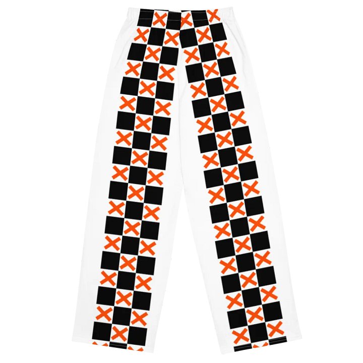 Limited Edition Unisex Orange Checkered Pants 2XS - 6XL Sizes product image (1)