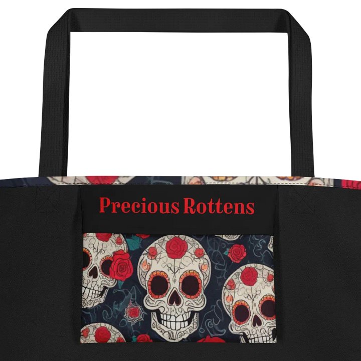 Day of the Dead All-Over Print Tote Bag product image (2)