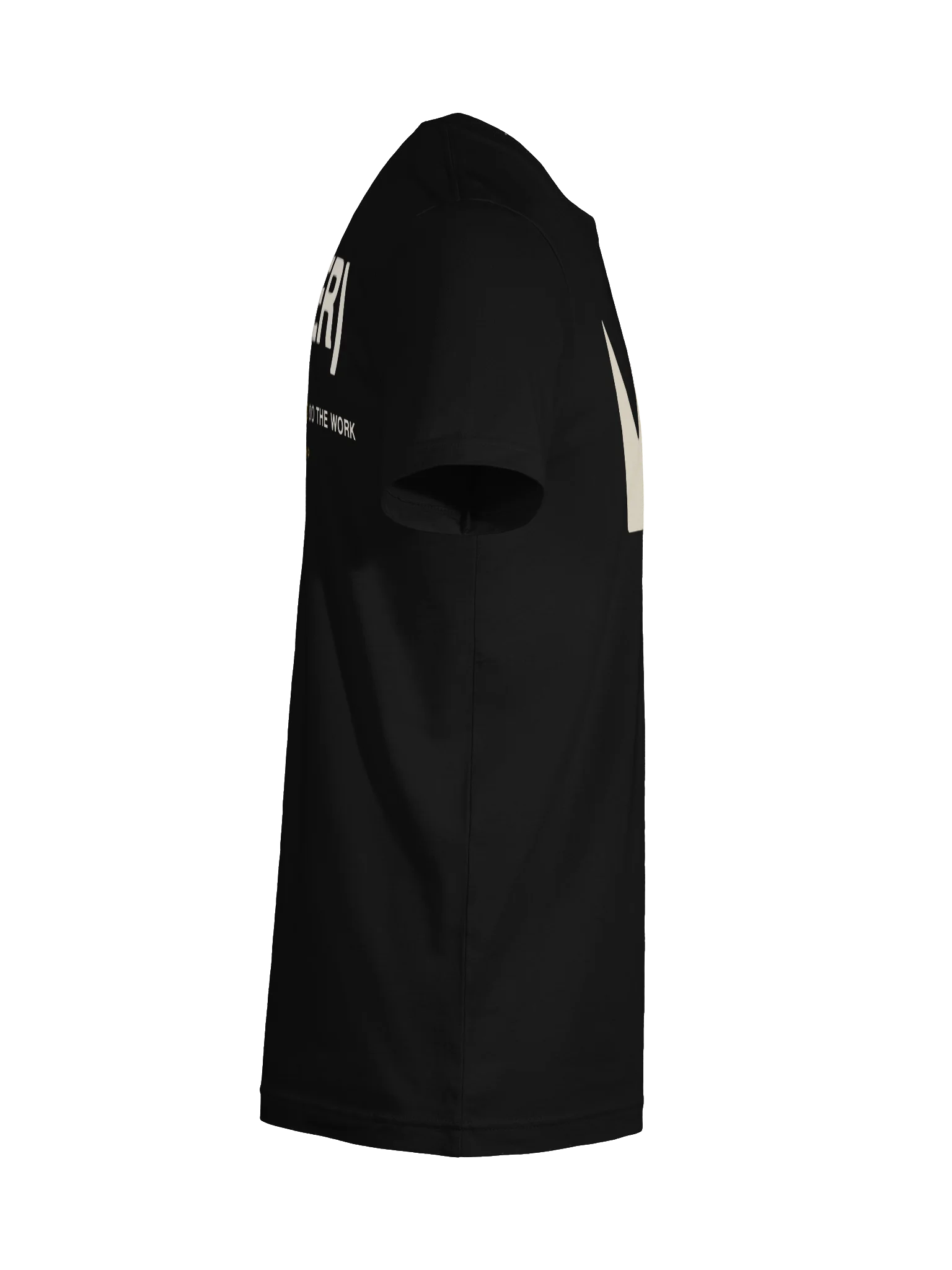 The Flyer Soft Tee — Black & Cream product image (10)