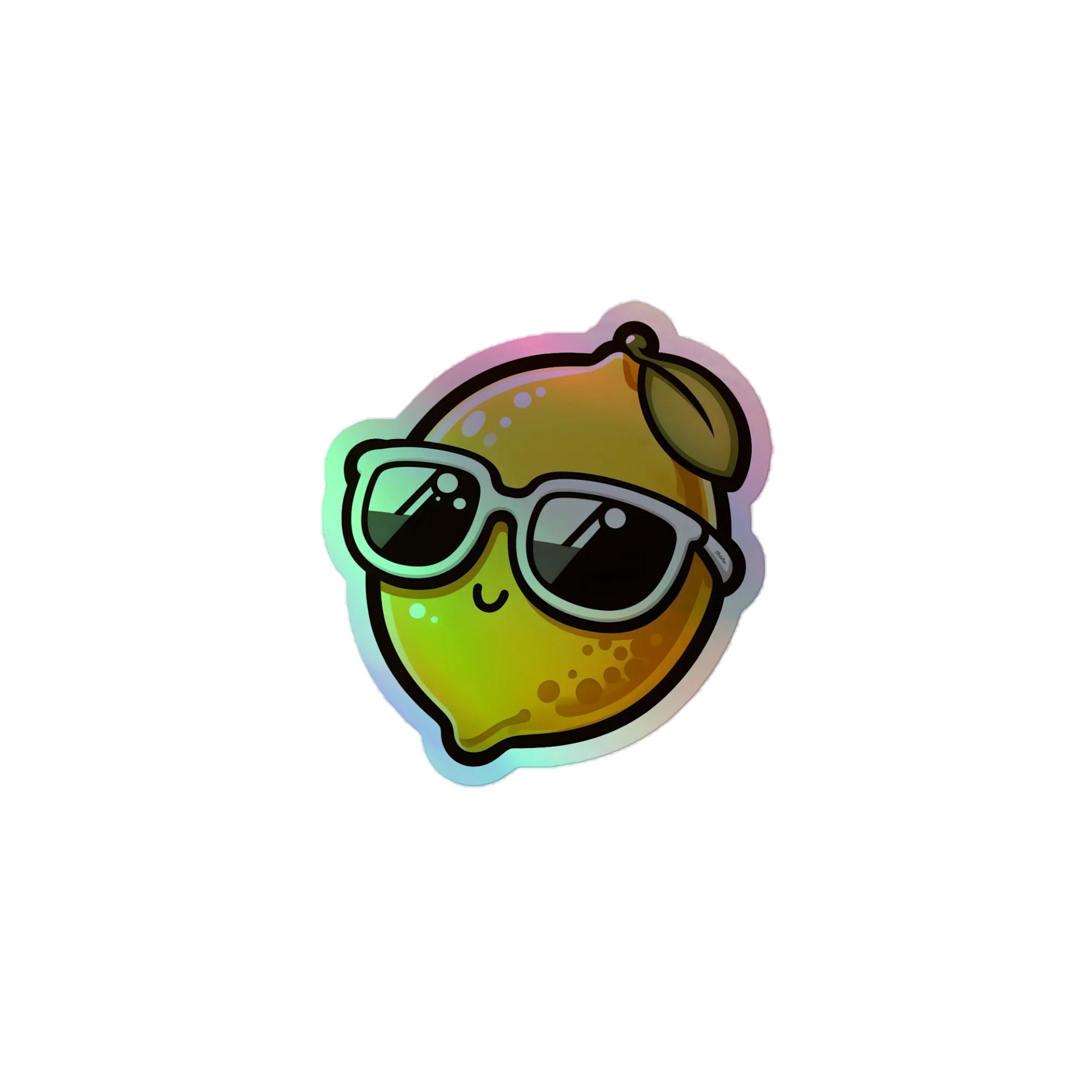 Holographic Lemon Sticker product image (1)