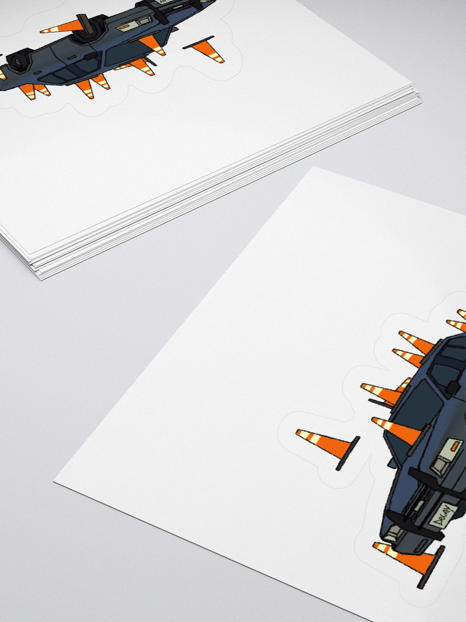 Cone Car Sticker product image (13)
