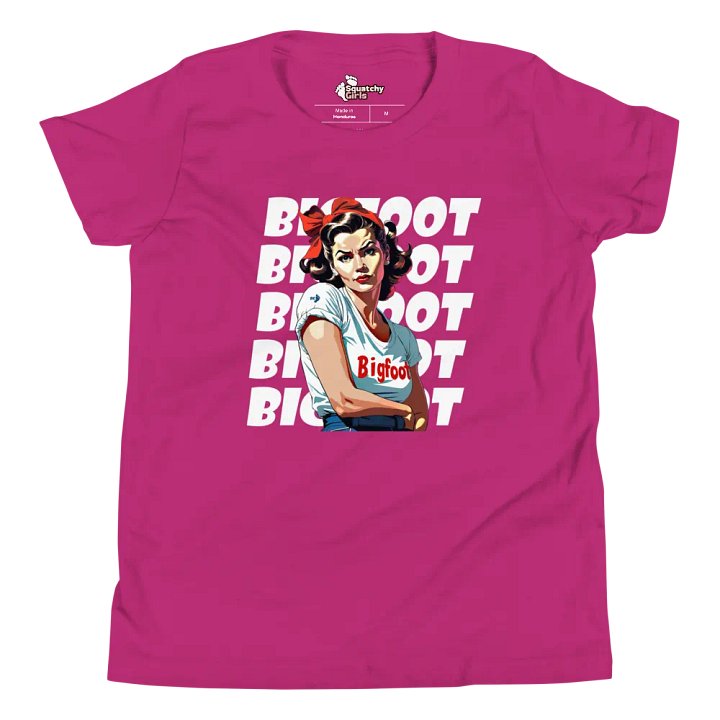 Bigfoot Girls T-shirt | Tee for Young Girls product image (2)