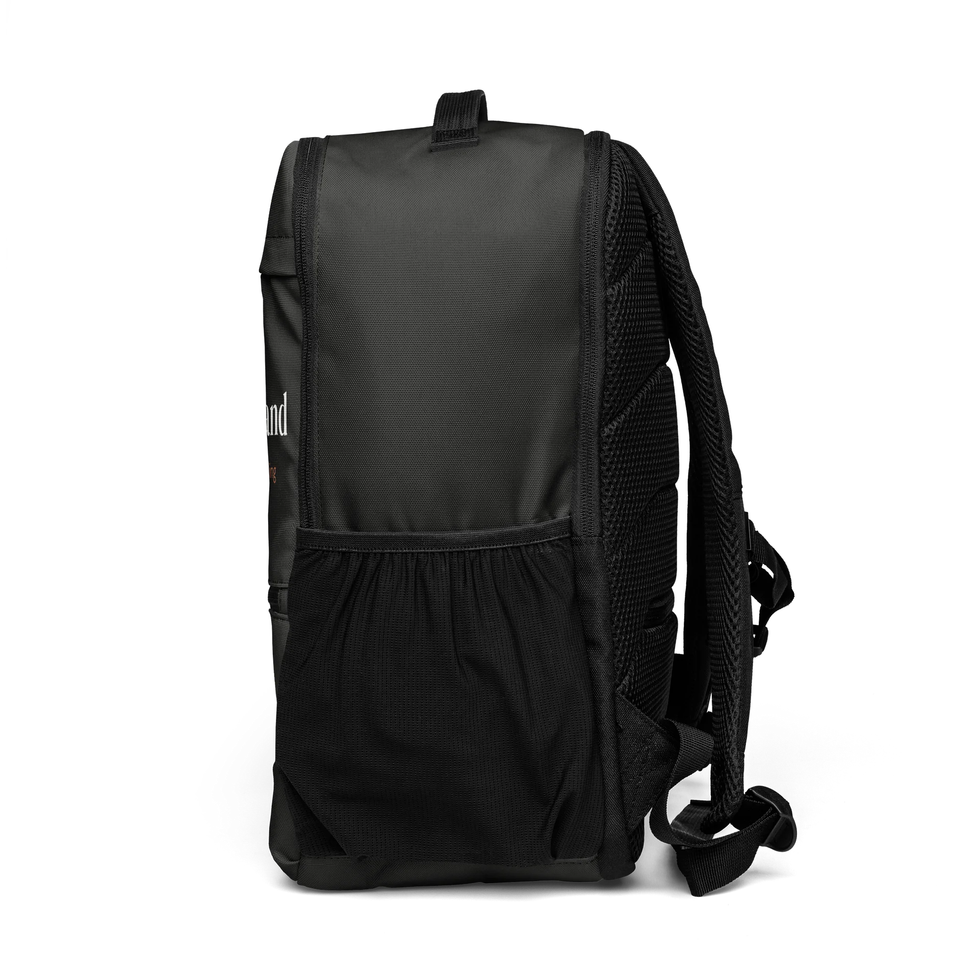 Black utility backpack product image (4)