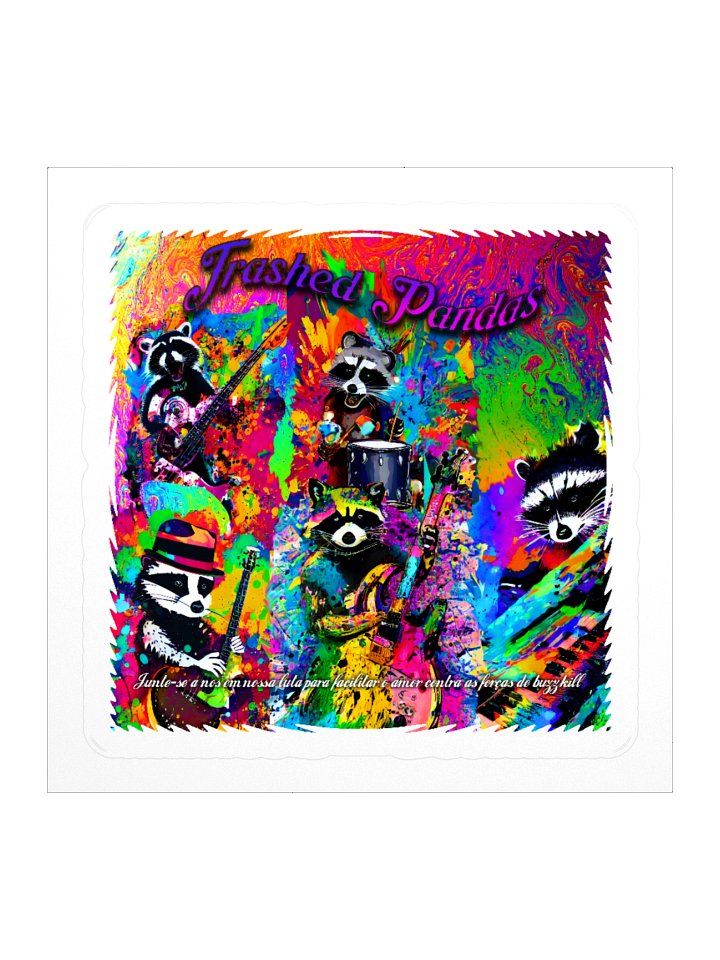 Trashed Pandas Sticker 1 product image (2)