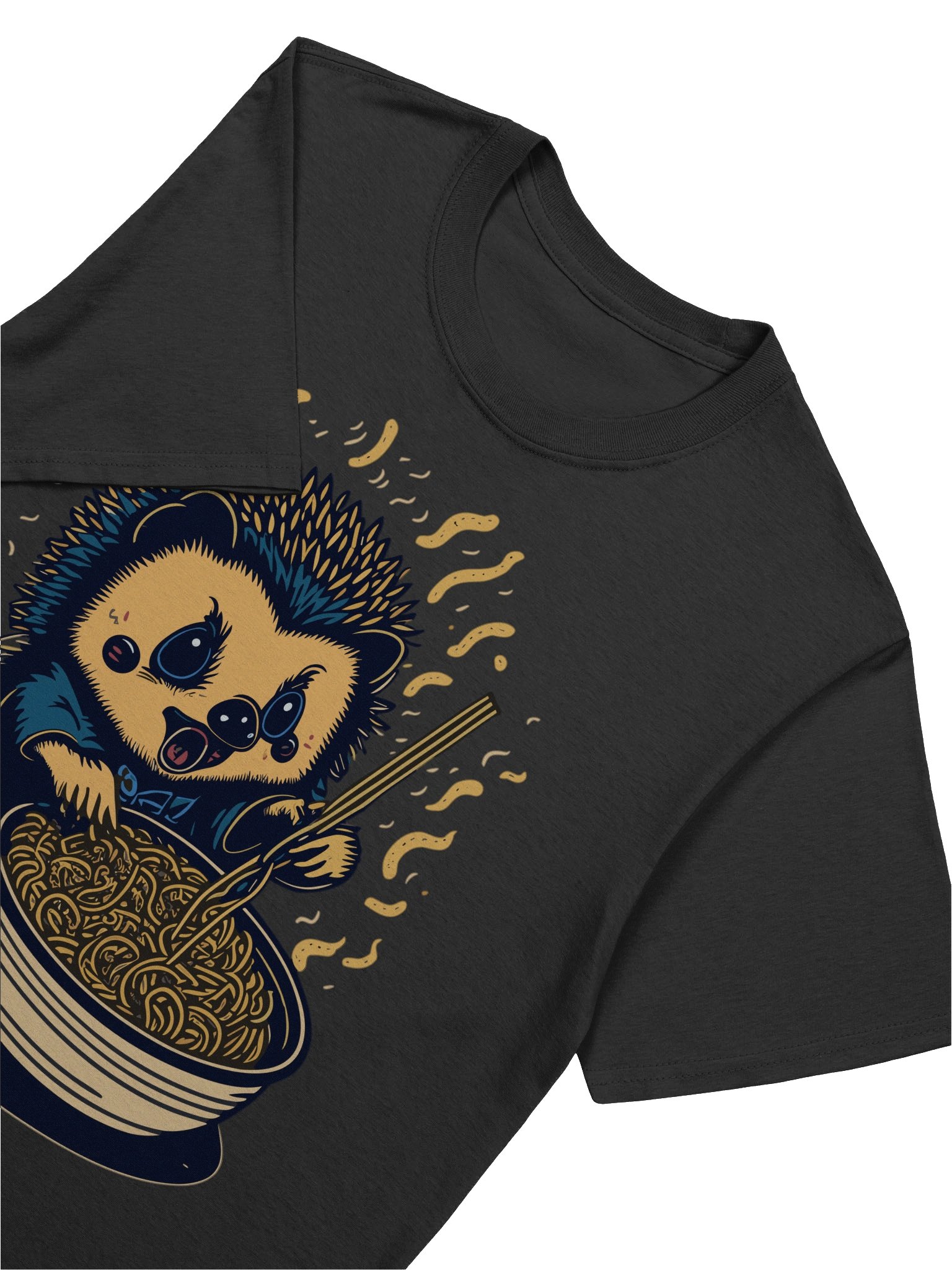 Hedgehog Noodle Adventure T-Shirt product image (79)