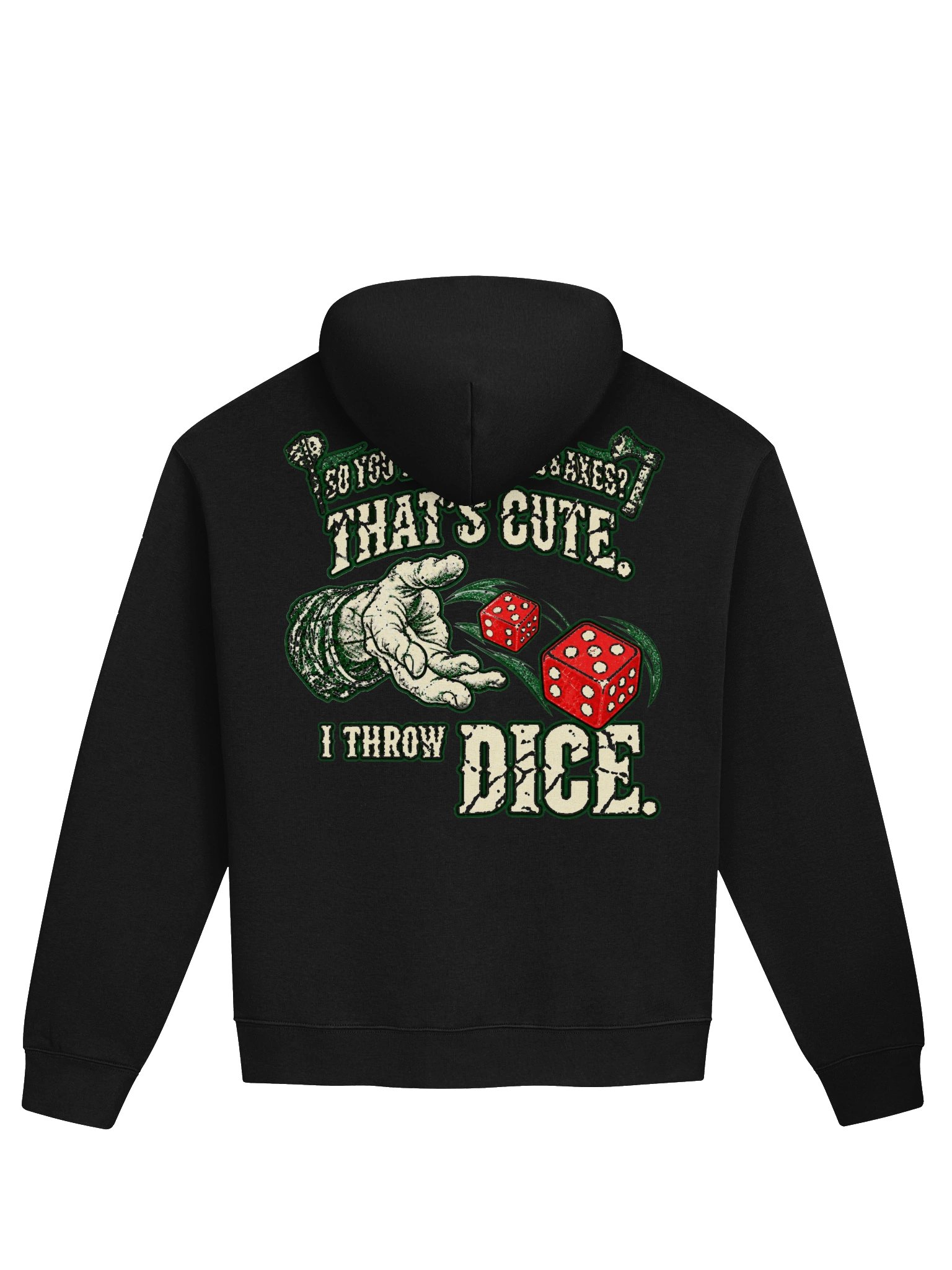KC Craps I Throw Dice Hoodie product image (2)