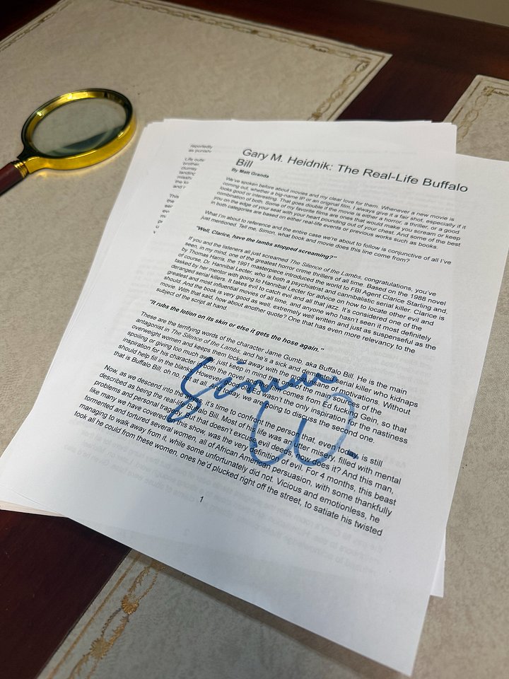 Official Signed Script – Used on Decoding the Unknown product image (1)