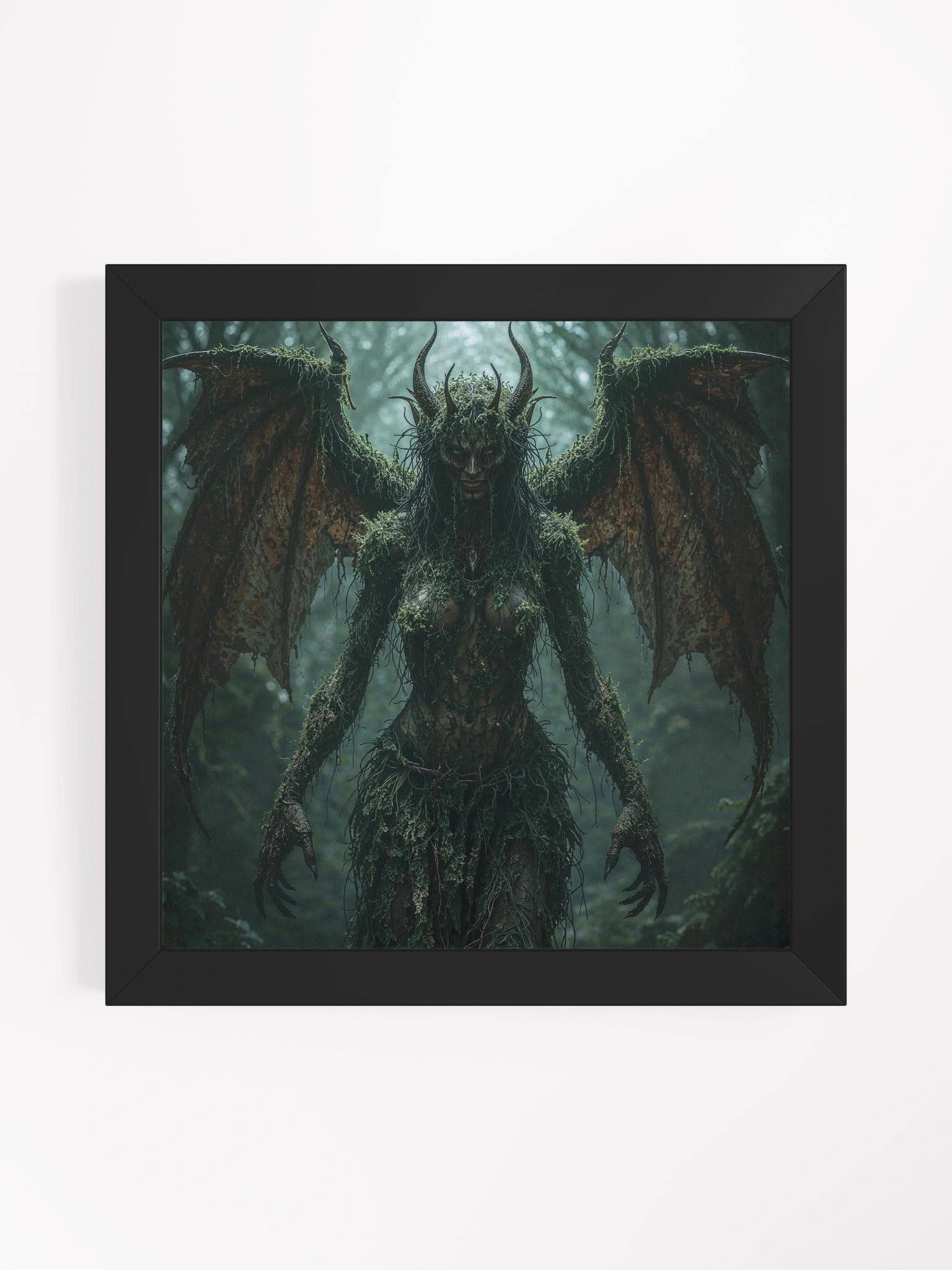 Verdant Malice Framed Print product image (3)