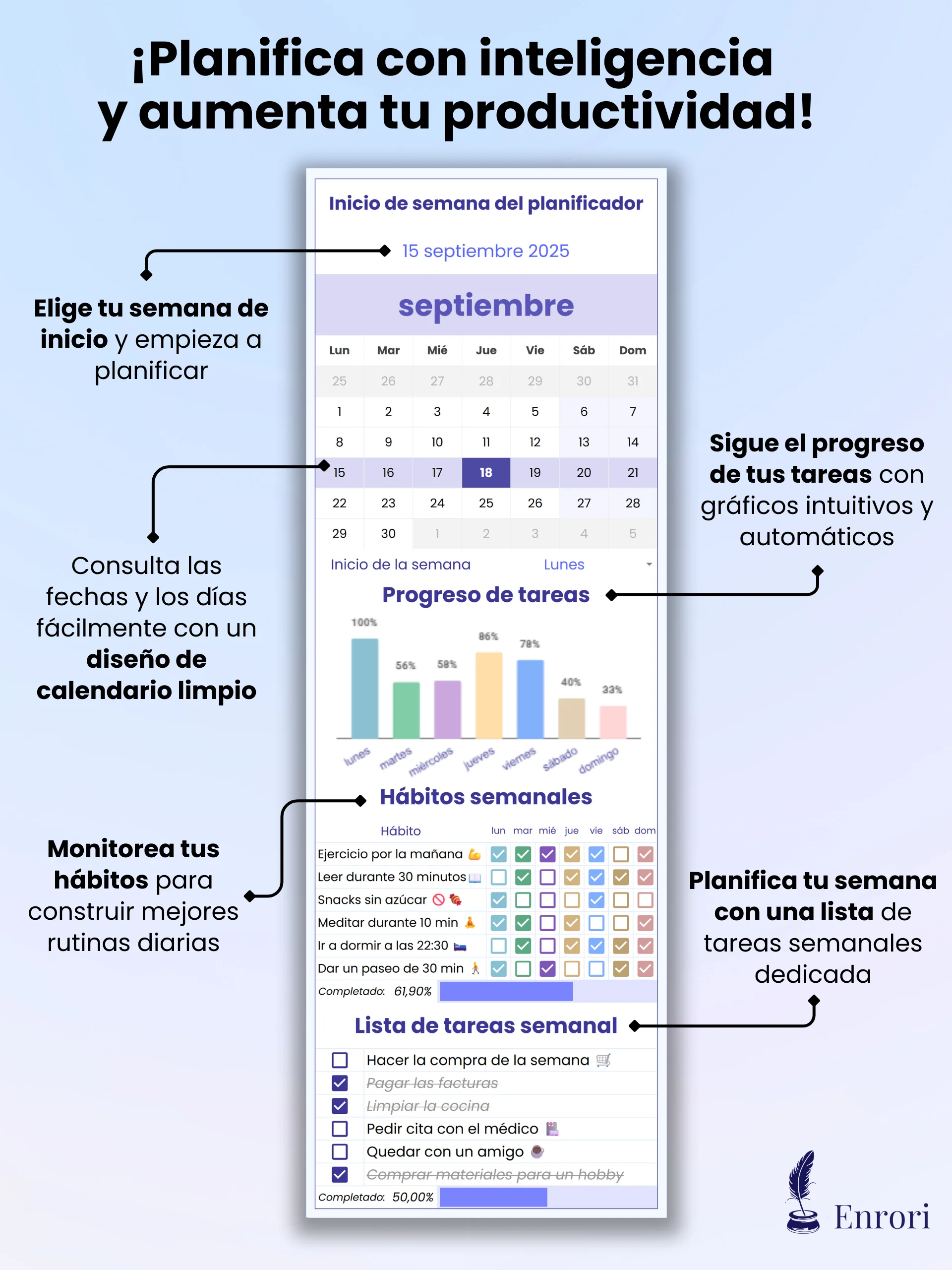Planificador Diario y Semanal product image (4)