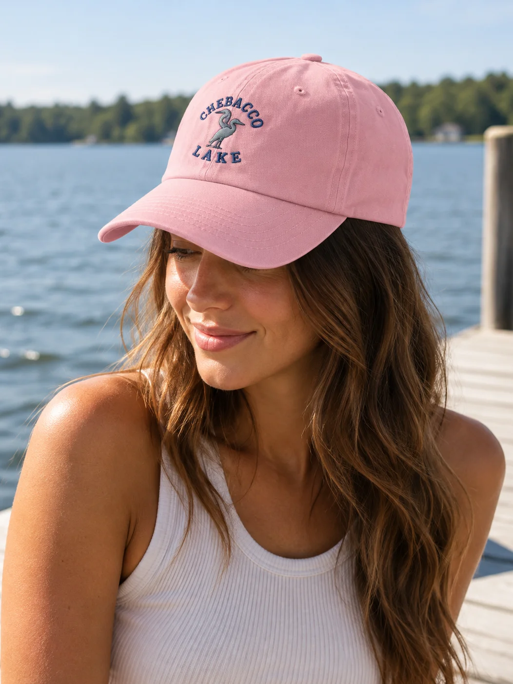 Chebacco Lake Embroidered Hat