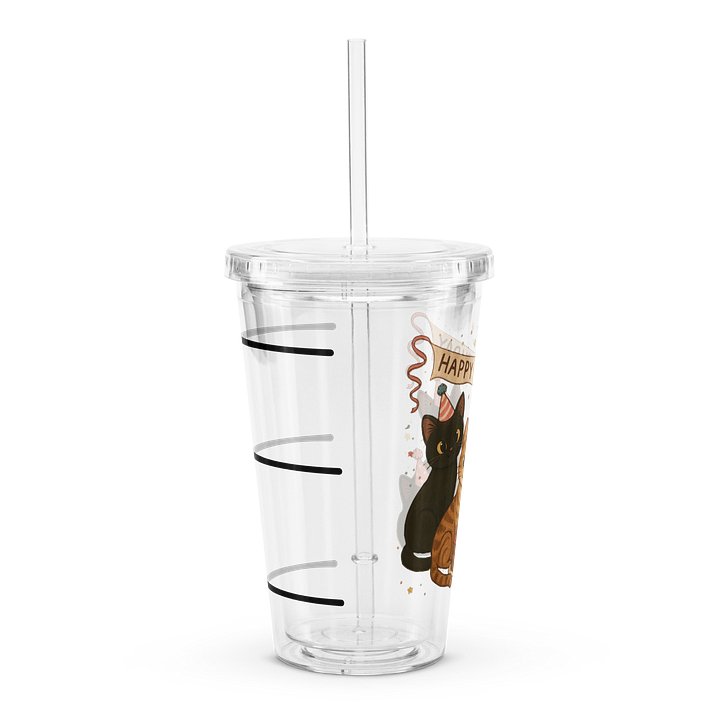 cat birthday 16 oz. Tumbler product image (1)