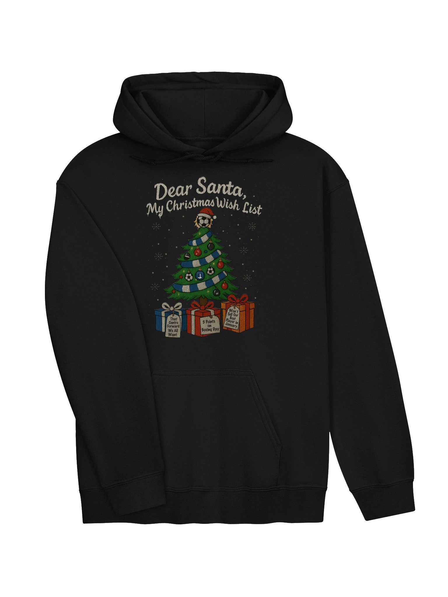Dear Santa My Christmas Wish List Hoodie | Christmas Hoodie product image (6)