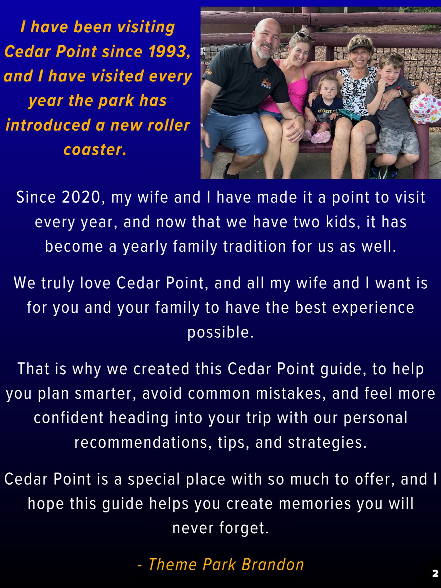 Cedar Point Ultimate Guide 2026 | 84-Page Printable Digital PDF + Printer-Friendly Edition, Instant Download product image (8)