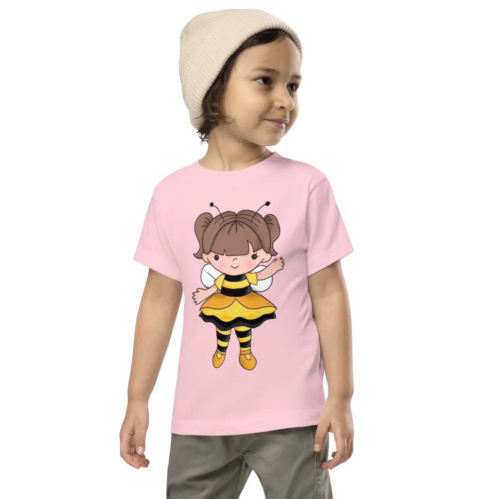 Toddler's Bumble bee Girl Tee product image (27)