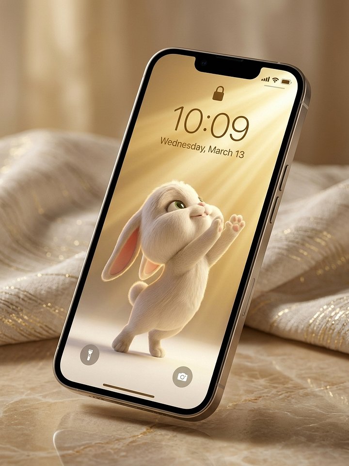 The "Sunbeam Seeker" – Wallpaper product image (1)