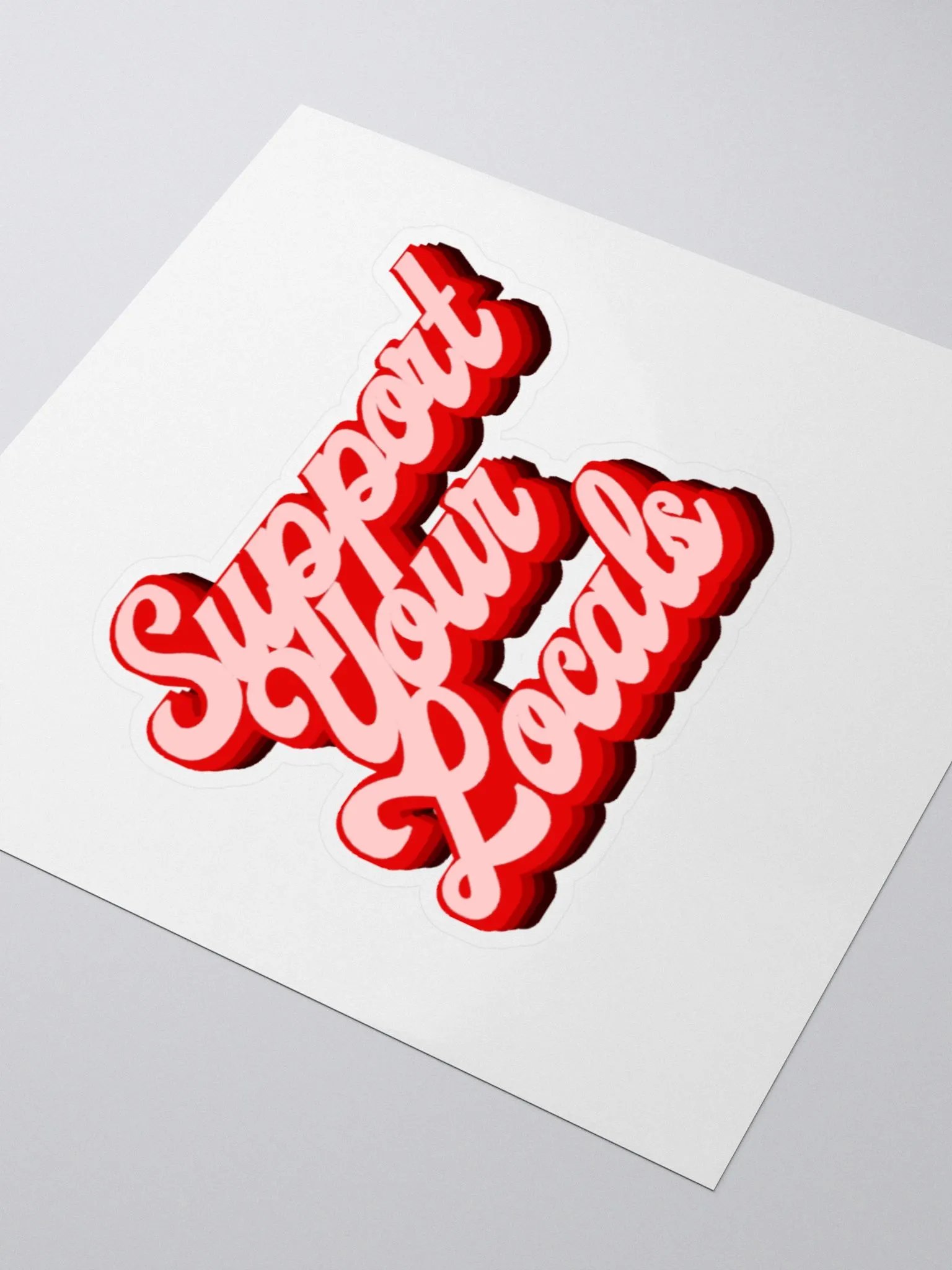 Support Your Locals - Red product image (7)