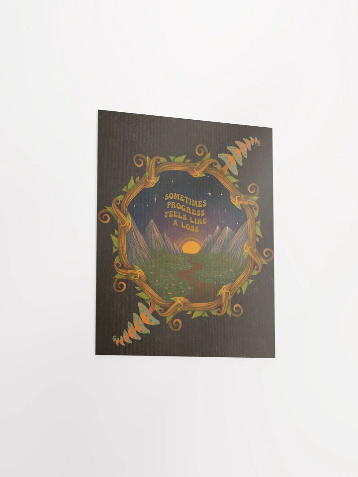 Matte Poster - Feels Like Progress product image (2)
