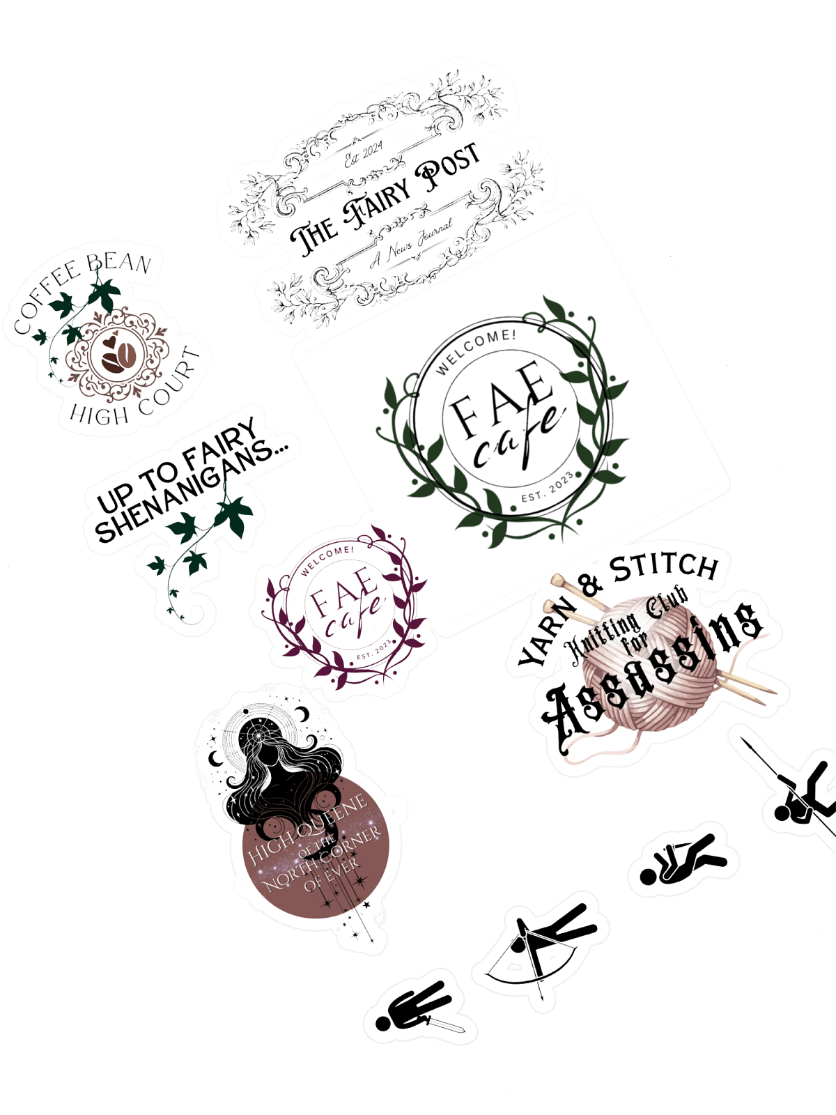 High Court of the Coffee Bean Sticker Sheet | Jennifer