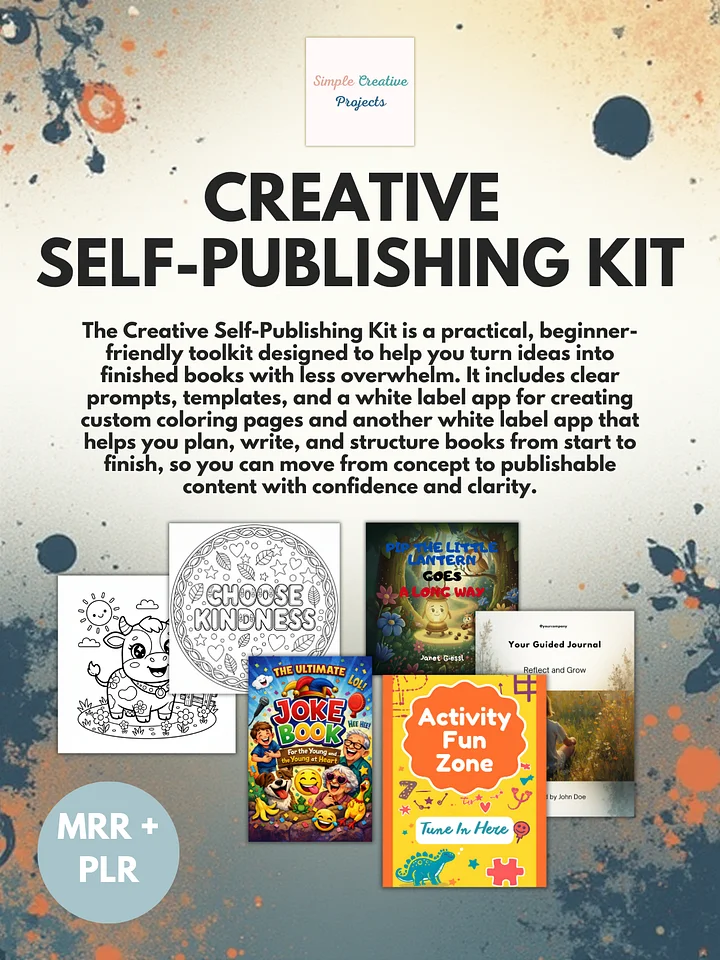 Creative Self-Publishing Kit - MRR and PLR product image (1)