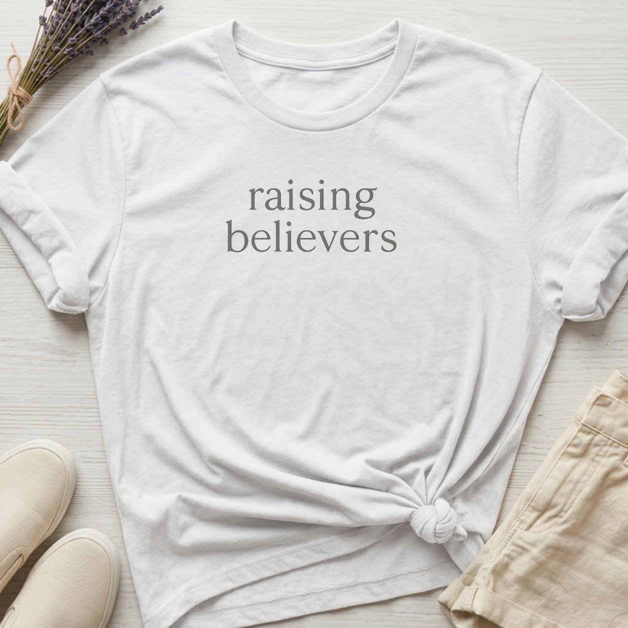 Heritage Goods: "Raising Believers 2" Organic T-Shirt product image (1)