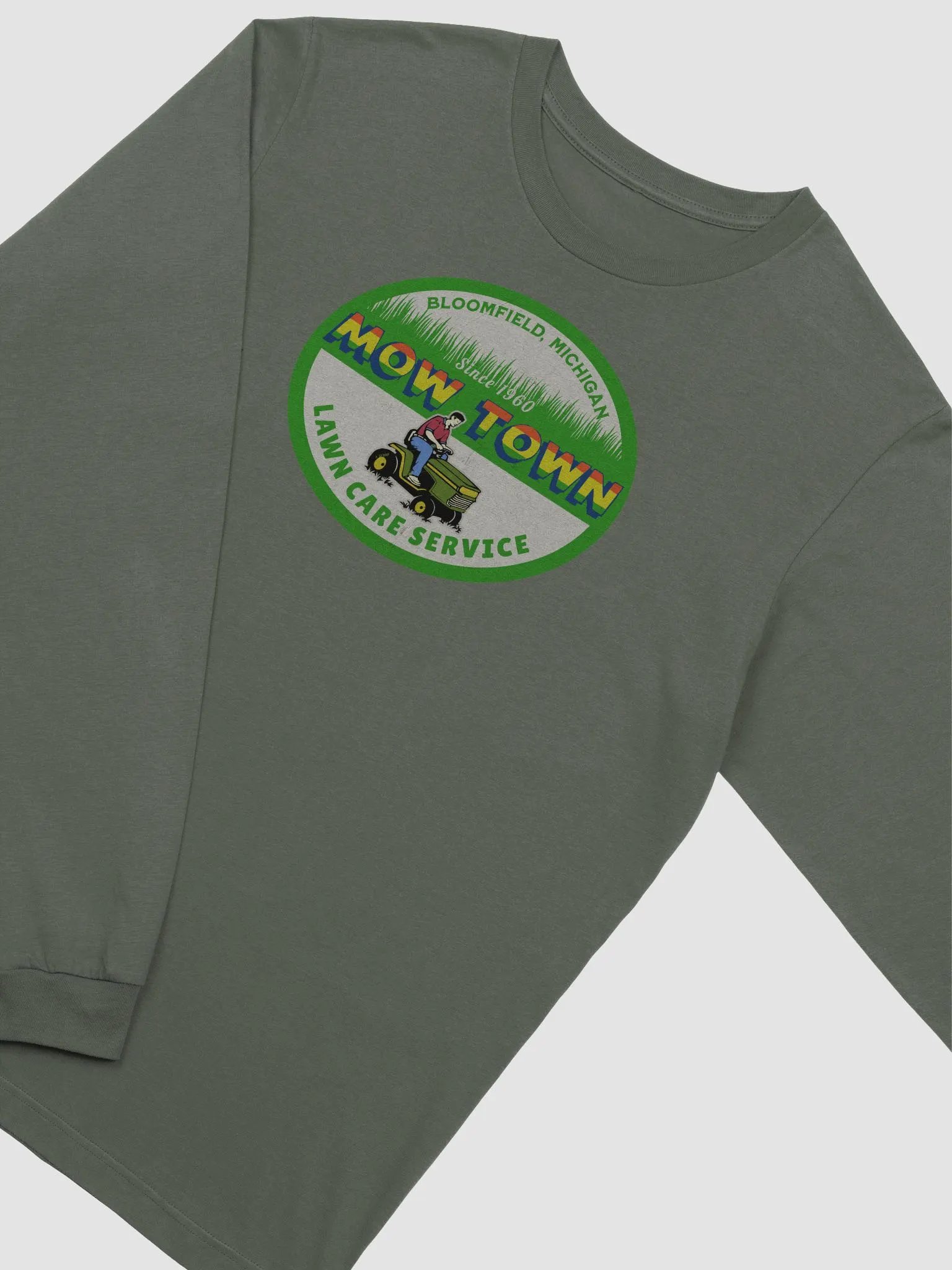 Mow Town LS T-shirt product image (1)