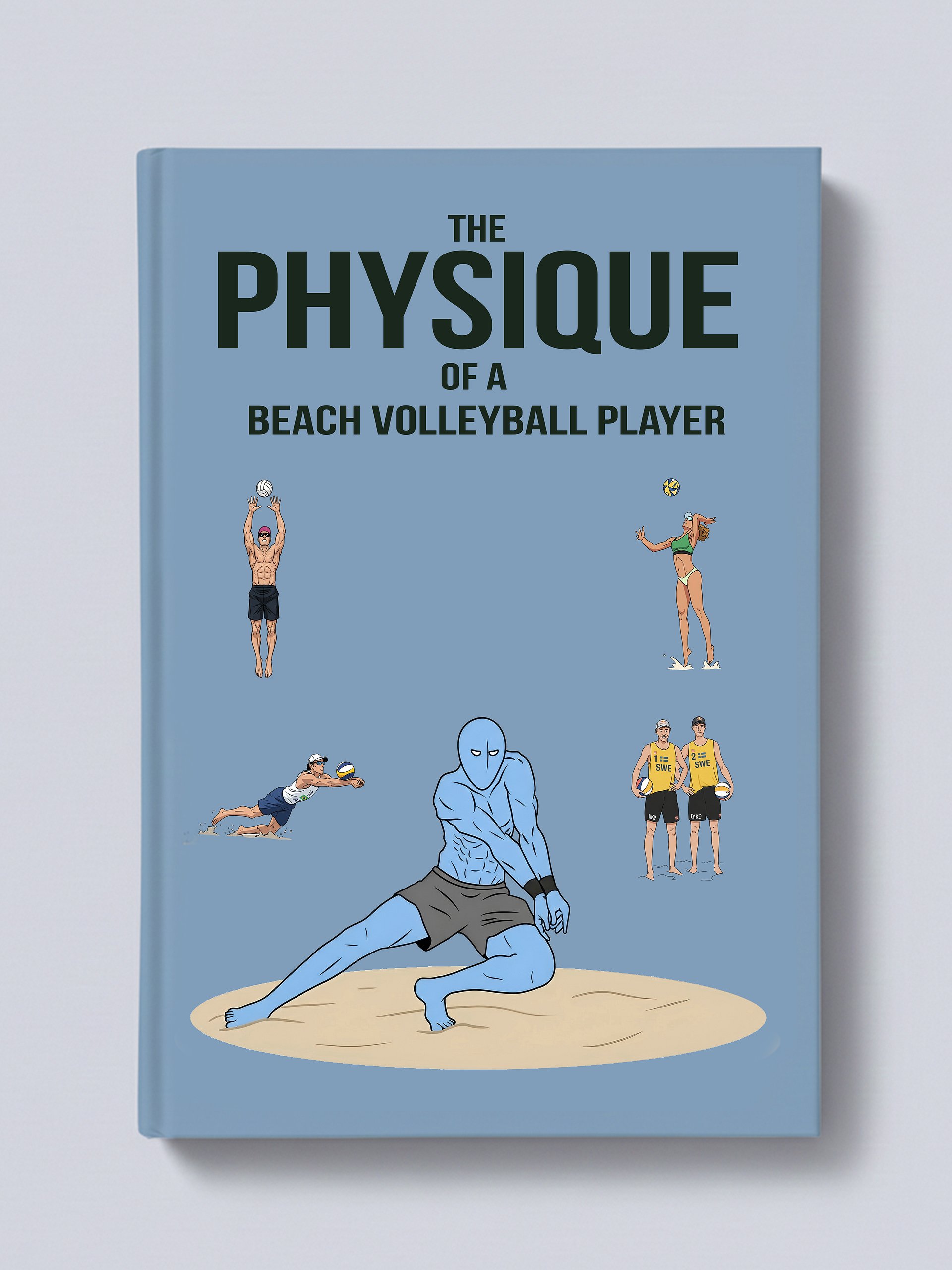 The physique of a beach volleyball player product image (1)