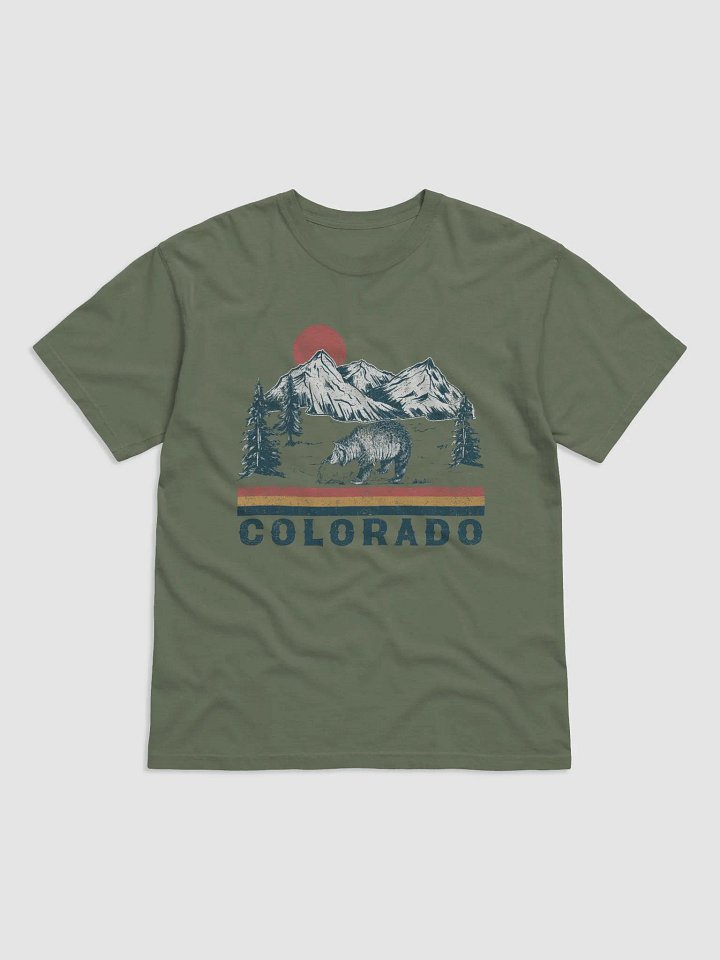 A Black Bear in Colorado Tee | Retro-Style Western T-Shirt for Travel and Road Trips product image (20)