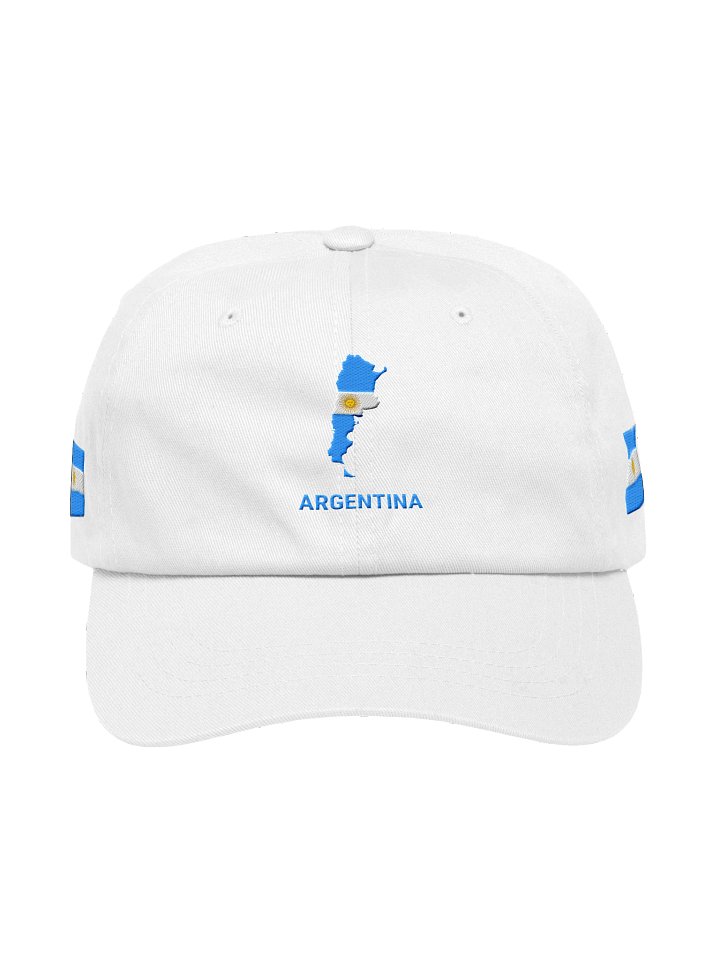 Argentina 2026 World Cup Flag Dad Hat - Argentina Soccer Fan Cap - Premium Embroidered Chino Cotton Twill product image (1)